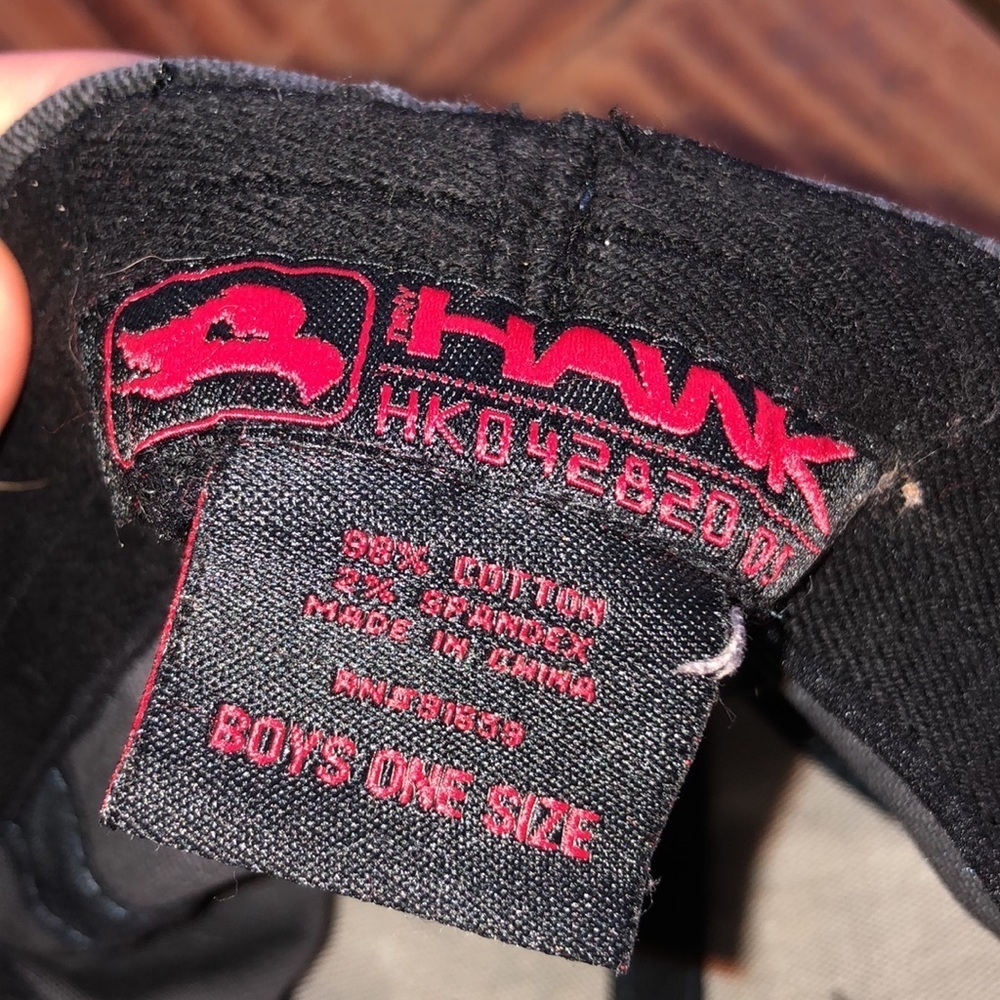 Tony hawk ball cap hat gray and black A-flex style one size boys skateboard hat - Picture 6 of 7